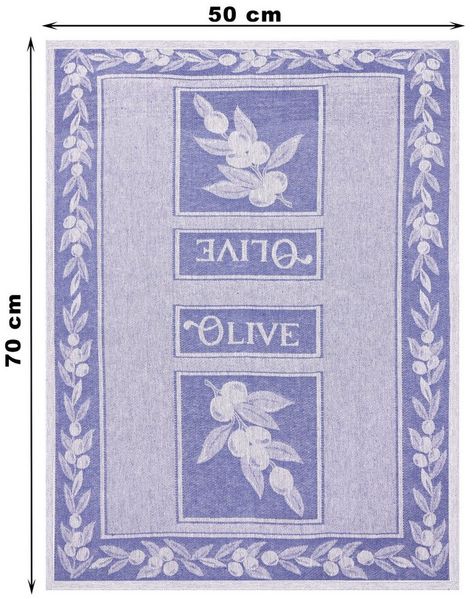 Betz Geschirrtuch 3 Stück Geschirrtücher Halbleinen Küchenhandtuch Olive Größe 50x70 cm, (Set, 3-tlg, 3 Geschirrtücher), Halbleinen Jacquard
