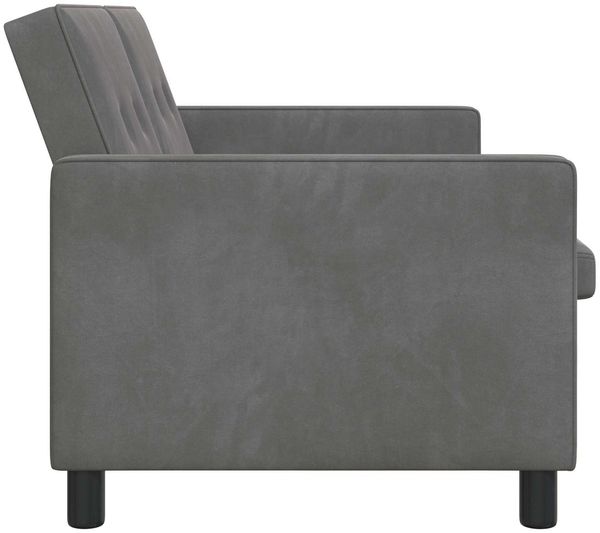 vidaXL Schlafsofa Dunkelgrau Stoff 42033353 Bild 8