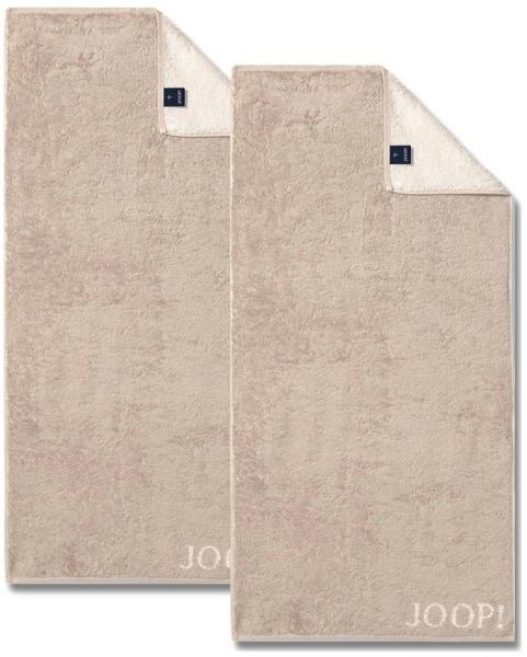 2 Stück Joop! Handtuch Classic Sand Beige 1600-30 50x100