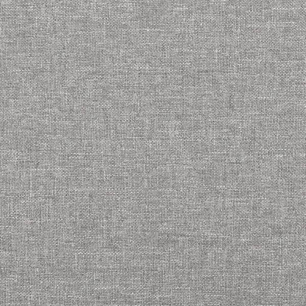 vidaXL Bettgestell ohne Matratze Hellgrau 140x190 cm Stoff 3124968 Bild 11