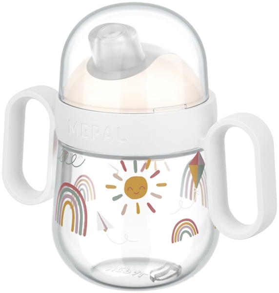 Mepal MIO Antitropf-Trinklernbecher 200 ml Sunshine & Rainbow (2025)