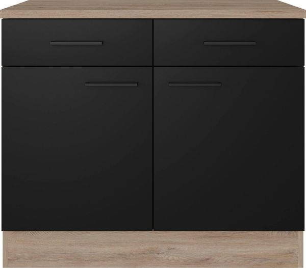 Flex-Well Unterschrank Capri (1-St) (B x H x T) 100 x 85 x 60 cm, für viel Stauraum