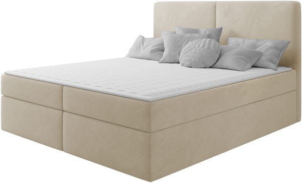 Boxspringbett Claire mit zwei Bettkästen (Farbe: Manila 02, 160 x 200) Bild 2