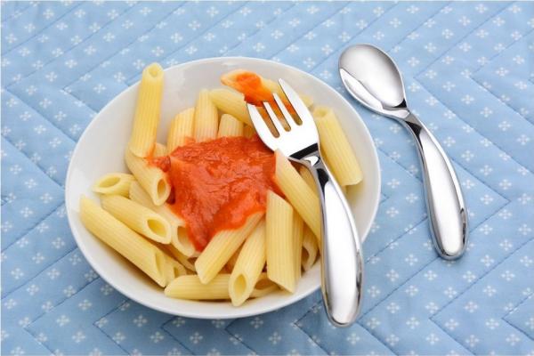 2-tlg. Esslern-Kinderbesteck in Kunststoffbox Bild 2