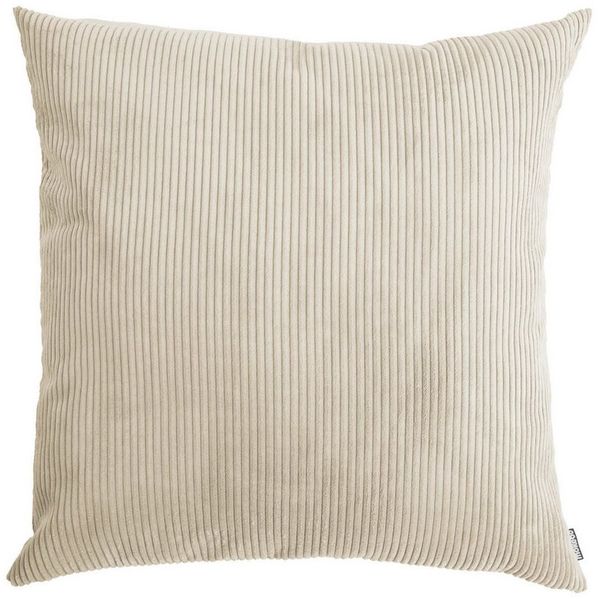 mokebo Sofakissen Das Anschmiegsame, (aus Cordstoff), auch als XXL Couchkissen, Riesenkissen oder Dekokissen in Beige