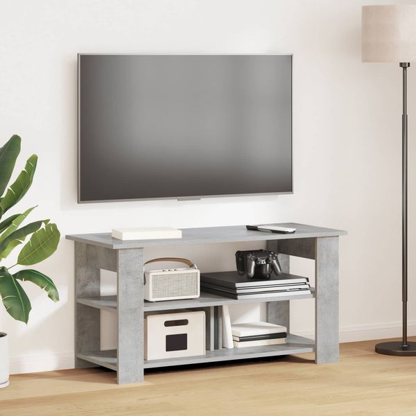vidaXL TV-Ständer Beton Grau 100 x 40 x 50 cm 8000391