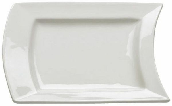 Teller / Beilagenteller SWAY eckig 15 cm / Maxwell & Williams / Kuchenteller