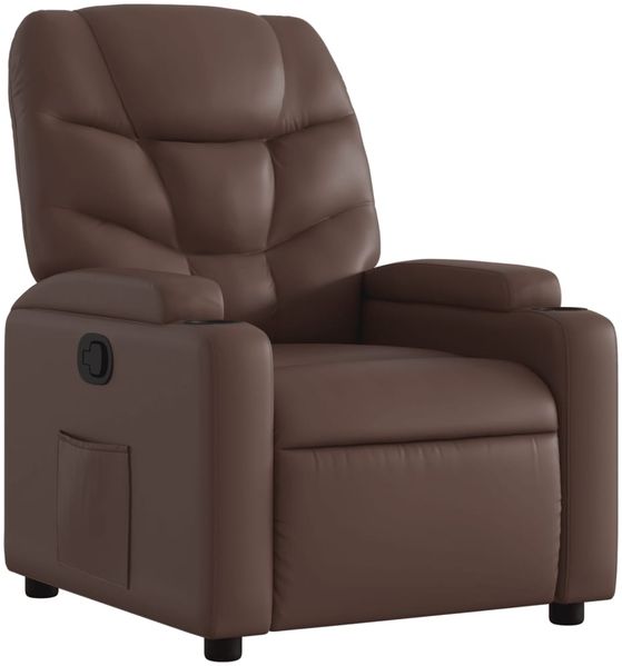 vidaXL Relaxsessel Braun Kunstleder 372467 Bild 2