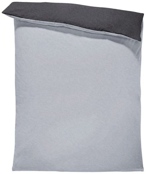 One Home Bettbezug Wende Doubleface, Unifarben modern, kuschelig flauschig warm weich Winter Normalgröße