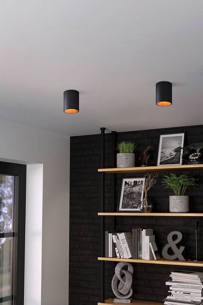 Eglo 94501 Deckenleuchte LED POLASSO schwarz, kupfer, LED max. 1X3,3W