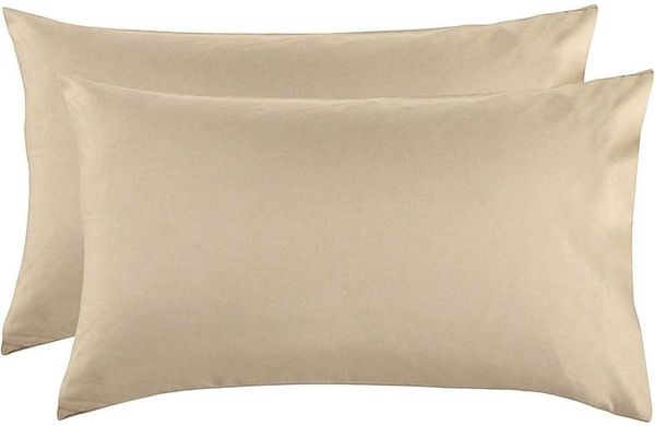 ohano Bettwäsche 155x220 Mikrofaser Reißverschluss 3tlg. Set Khaki