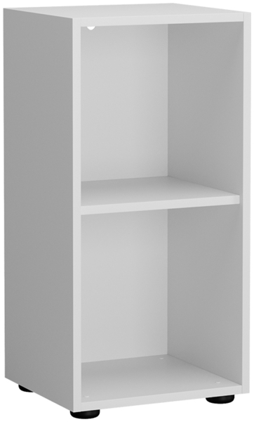 Kinderregal Estell Weiß 36.2 x 72.9 cm 2 Fächer Vicco