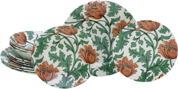 Florentina Bunt, Tellerset 12-tlg (mo)