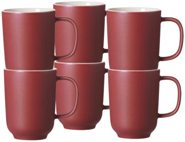 Ritzenhoff & Breker JASPER Kaffeebecher 285 ml beere 6er Set