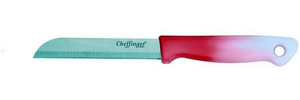 1 x Cheffinger Messer Küchenmesser Kochmesser CF-MK pink-rot