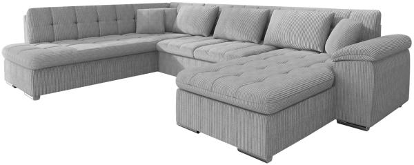 Ecksofa Niko Bis Cord (Farbe: Poso 110, Seite: Rechts)