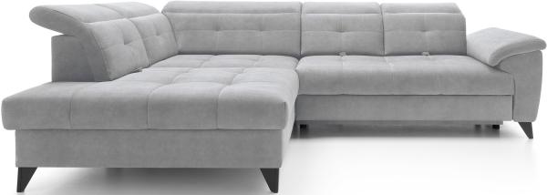 ELTAP 'Inferne' Ecksofa, Hellgrau, 107 x 210 x 297 cm