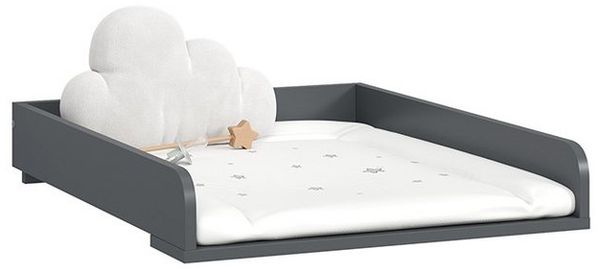 Livinity® Waschmaschinenumbauschrank Paolina, Anthrazit, 60 x 12.6 cm (1-St)