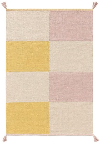 benuta Kinderteppich Anton, rechteckig, Höhe: 5 mm, Kunstfaser, Berber, Ethno-Style, Wohnzimmer