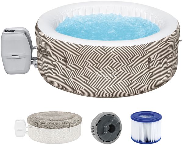 LAY-Z-SPA® WLAN-Whirlpool Madrid AirJet™ Ø 180x66 cm, rund
