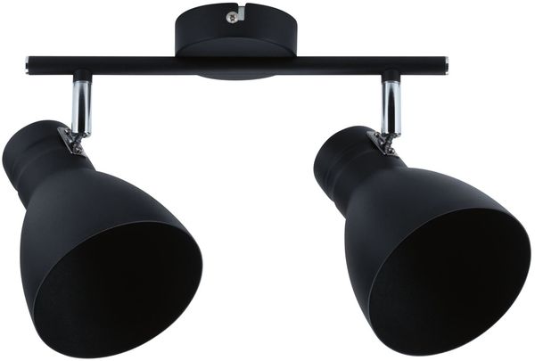 Paulmann No. 66760 Strahler Davy 2-flammig E27 Schwarz max. 2x20W