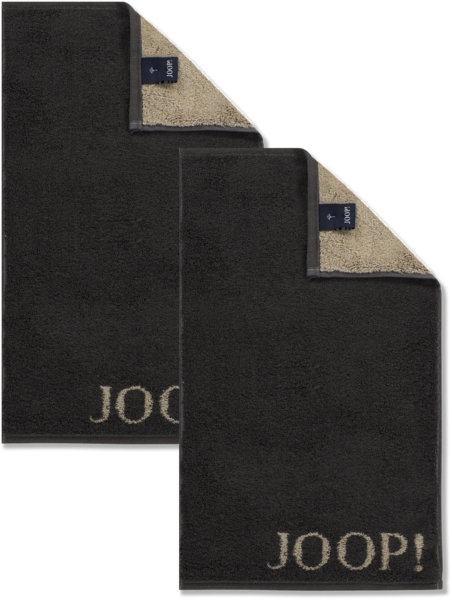 2 Stück Joop! Gästetuch Classic 1720-73 schiefer 30x50
