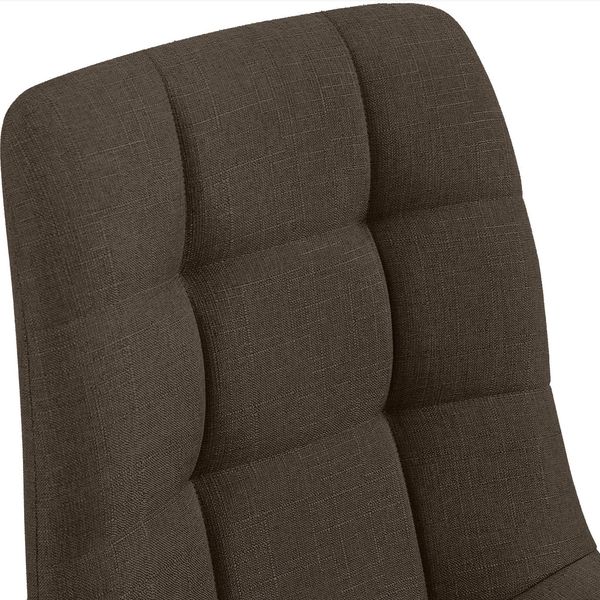 Esszimmerstuhl Tilde 2 Esszimmerstühle braun Stoff Bild 5