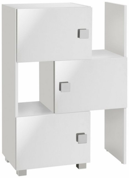 Schildmeyer Schieberegal Quadra, stapelbar, Badregal Bild 4