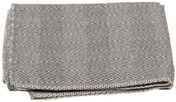 Wohndecke Nova 'Fischgrät gespiegelt' 140 x 200 cm, DAVID FUSSENEGGER