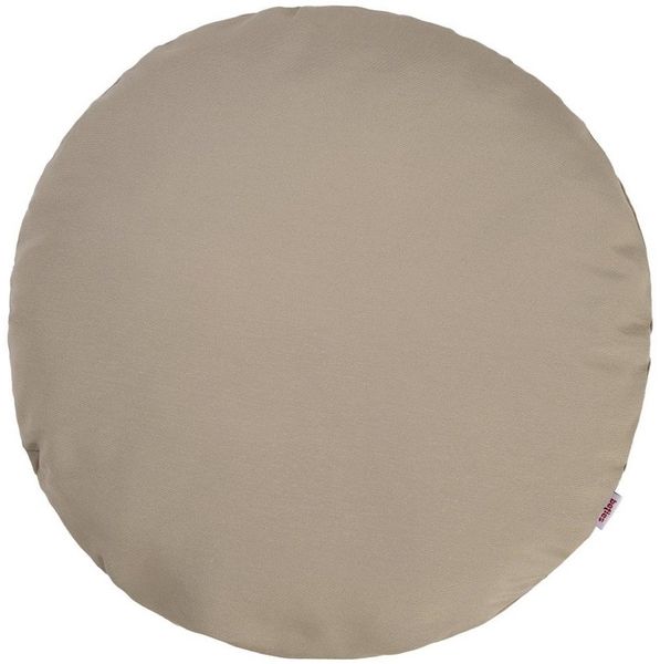 Kissenhülle rund ca. 80 cm Ø taupe beties "Wunschton"