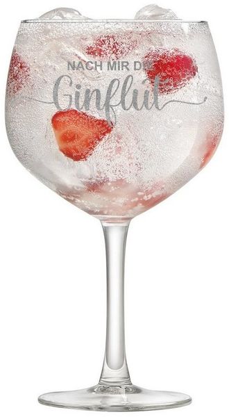Lasernauten Cocktailglas Gin Glas mit Gravur 630 ml Cocktailglas Ginglas Gin Gläser mit Spruch