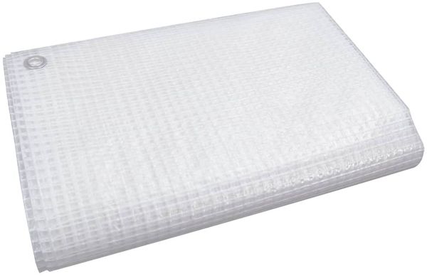 vidaXL Leno-Abdeckplane 140 g/m² 3x5 m Weiß 151612 Bild 4