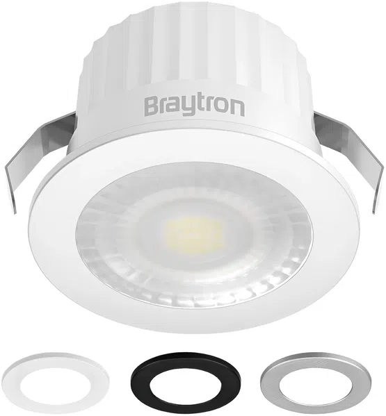 Braytron LED Minispot 3W Minileuchte, Klein, Einbauspot Einbaustrahler, Badezimmer, Wohnzimmer, inkl
