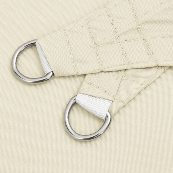 vidaXL Sonnensegel Oxford-Gewebe Rechteckig 4x6 m Creme 42299 Bild 6