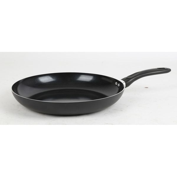 Bratpfanne GENUA 32×5 cm keramikbeschichtet aus Aluminium – große Antihaftpfanne für Fleisch Gemüse Pfannengerichte und tägliches gesundes Braten