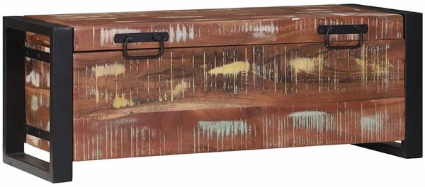 vidaXL Aufbewahrungs-Truhen 80 x 30 x 30 cm Massivholz Altholz 4015974