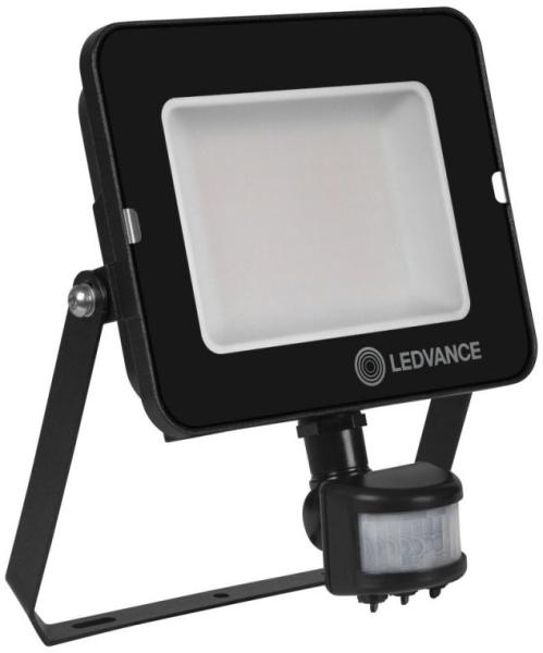 LEDVANCE FLOODLIGHT COMPACT SENSOR 50W 840 SYM 100 BK