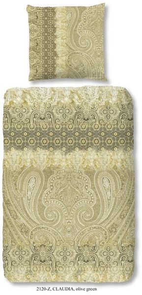 ZouZou Bettwäsche CLAUDIA reine Baumwolle Satin, Satin, 2 teilig, filigrane Paisleys im orientalischen Stil 1101 Nacht