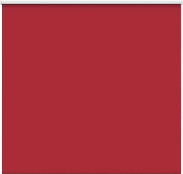 vidaXL Verdunkelungsrollo Rot 160x150cm Stoffbreite 156,6cm Polyester 4011790