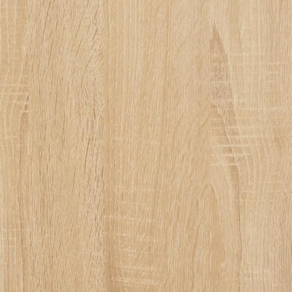 vidaXL Schreibtisch, Holzwerkstoff und Eisen, 100 x 50 x 75 cm, Sonoma-Eiche Bild 8