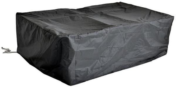 Abdeckplane Gartenmöbel Schutzplane Gartenmöbel 180x120x95 Rattan Wetterschutz Schwarz