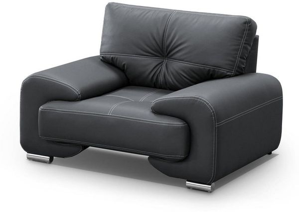 Beautysofa Relaxsessel Omega Kunstleder Sessel Modern Wohnzimmersesel