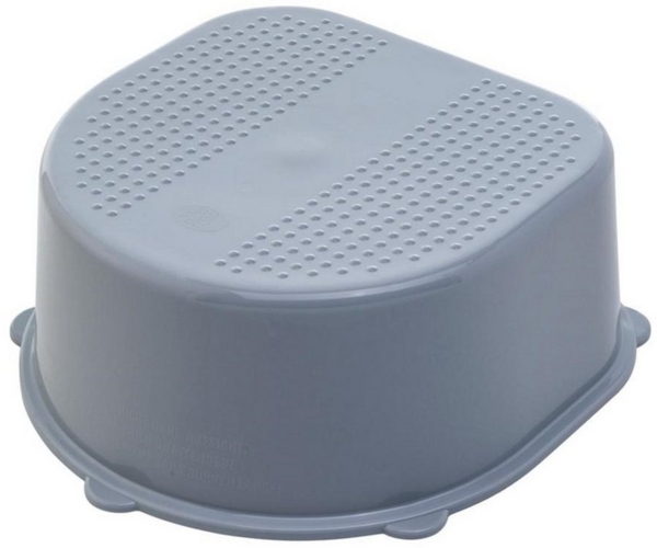 Rotho Bella Bambina Baby Schemel Trittschemel Hocker Stone Grey Bild 5