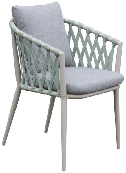 LC Garden Stapelstuhl LC Garden »Sunrepo« Gartenstuhl Armlehnstuhl Stapelstuhl Rope (1 St)