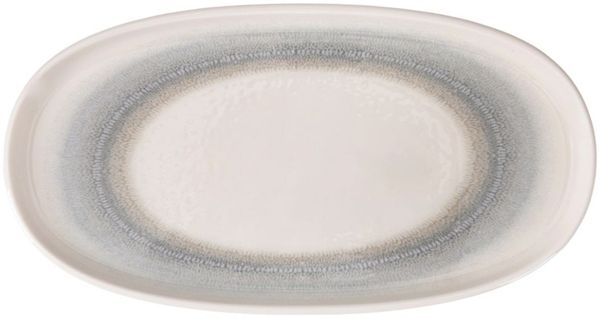 COMAS NEPTUNE ovaler Teller 21 cm, 6 Stück, Porzellan