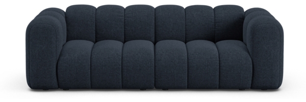 Micadoni Sofa Lupine 3-Sitzer Chenille Eden Marineblau