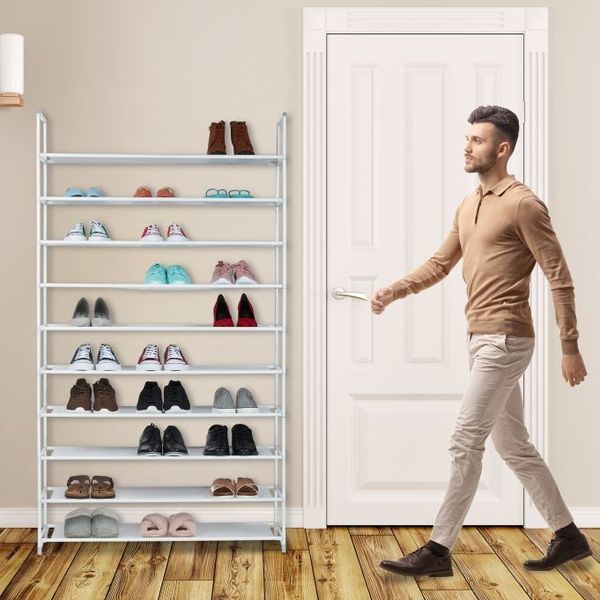 Relaxdays Schuhregal Stoff für 50 Paar Schuhe Bild 4