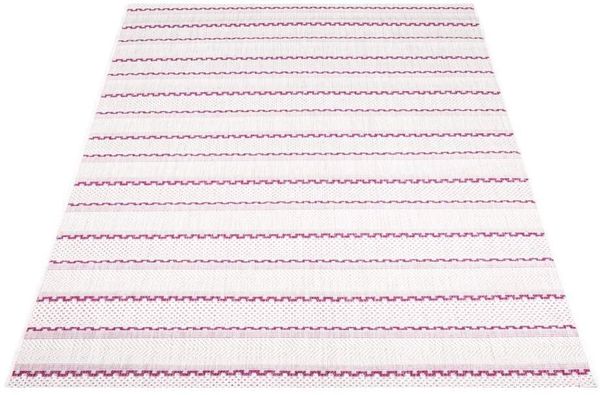 Carpet City Outdoorteppich Outdoor 720, rechteckig, Höhe: 5 mm, In- und Outdoor geeignet, Geo-Muster, Wohnzimmer, Balkon, Terrasse