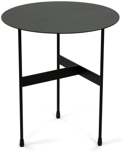 Spinder MIRA HIGH Beistelltisch, Stahl, minimalistisches Design, schwarz