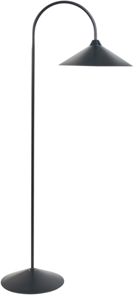 Stehlampe SAVEGRE Metall Schwarz